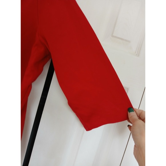 Lauren Ralph Lauren Womens Red Polo Shirt Crest Logo 3XL - Picture 3 of 8